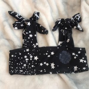 Zaful galaxy bikini top size M new